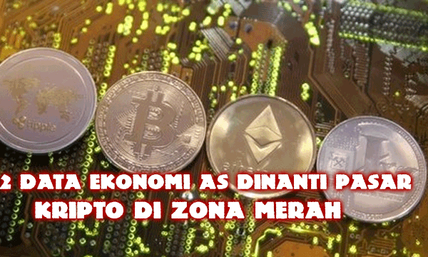 2 Data Ekonomi AS Dinanti Pasar Kripto di Zona Merah