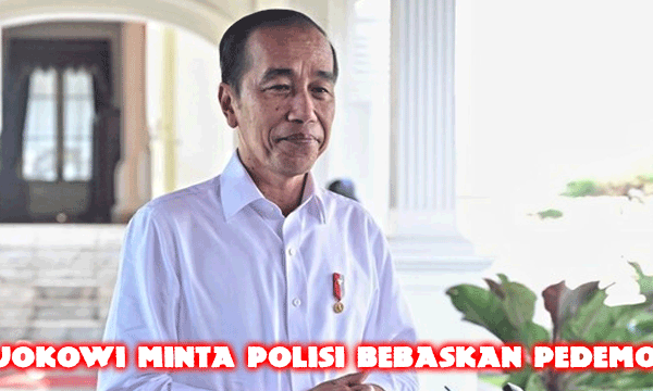 Jokowi Minta Polisi Bebaskan Pedemo