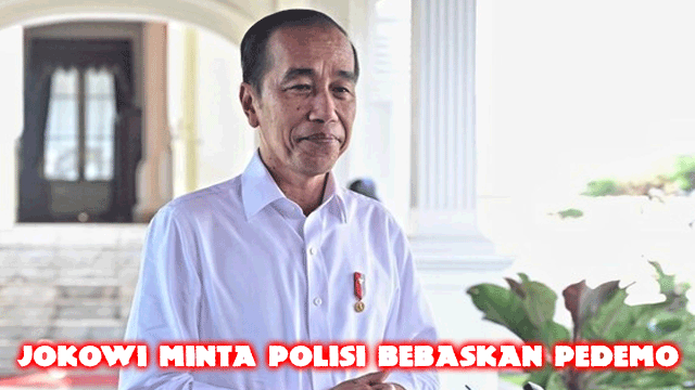 Jokowi Minta Polisi Bebaskan Pedemo