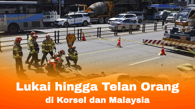 Lukai hingga Telan Orang di Korsel dan Malaysia