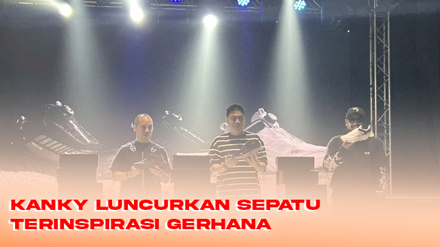 Kanky Luncurkan Sepatu Terinspirasi Gerhana